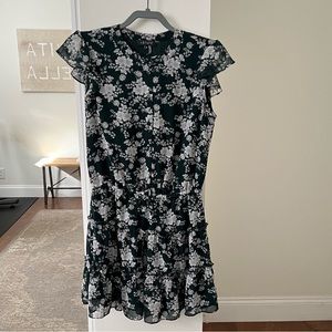 Flutter Sleeve Mini Dress
